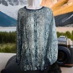 Free People Lori Bomber Jacket Black/Green Viscose Wool Trim Snaps NWOT Sz S Photo 5