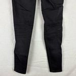 American Eagle  Luxe High-Rise Distressed Black Jegging Size 0 Photo 4