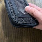 Jenny Packham Boudoir Glitter Wallet ID Case Wristlet Clutch Zip Around Black Photo 5