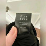 Norma Kamali  High Rise Wide Leg Stretchy Pant Black RN 47494 - Size S/32 Photo 3