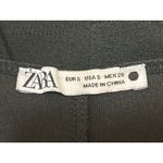 ZARA Women's Black Sleeveless Square Neck Cami Bandeau Crop Corset Tank Top Sz S Photo 2