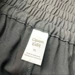 Open Edit NWT  Wide Leg Cuffed Pants Drawstring Waist Photo 6