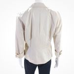 Escada Tan Belted Cropped‎ Trench utility coat jacket size 38 8 Tan Photo 3