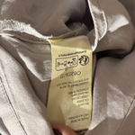 Maeve Anthropologie  Medium Long-Sleeve Collared Sheer Mini Dress Black White Photo 6