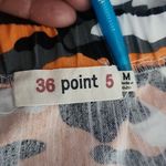 36.5 36 Point 5 Off Shoulder Orange Camouflage Crop Top Photo 9