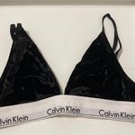 Calvin Klein Velvet Bralette Photo 0