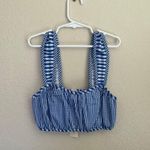 Copper Key checkered crop top Photo 1