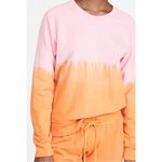 Splits59 Tilda Crewneck Sweatshirt in Nectarine/Pink Dip Dye Photo 24