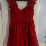 Altar'd State Dress Red Mini Photo 2