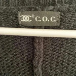 Boho Aztec Hippie Fringed Poncho Wrap Sweater Outfit Topper OS Black Photo 6