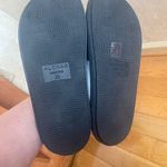 ALOHAS Marshmallow Shimmer Metallic Silver Leather Chunky Sandals Sz 39 EU Photo 11