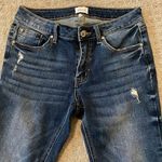 Special A Medium Wash Factory Distressed Skinny Jeans Photo 2