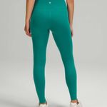 Lululemon Wunder Train High-Rise Tight 28" Size 10 Teal Lagoon $98 Run Gym Xfit Photo 1