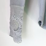 Free People  Lovely Lady Cuff Thermal Light Sage Green XS Photo 2