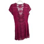 For Love & Lemons Sienna Mini Dress in Scarlet Sz. L Photo 5