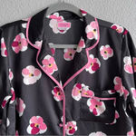 Kate Spade  Black Floral Print PJ Top Photo 1
