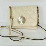 Kate Spade New York Astor Quilted White Leather Chain Crossbody Logo Bag Photo 0