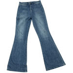 Chelsea and Violet Womens Flare Jeans Size 30 Medium Wash High Rise Photo 0