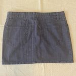 Dream Out Loud  Junior Gray Jean Mini Skirt Photo 1