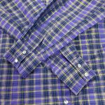 Wrangler  Womens Western Shirt Large Pearl Snap Metallic Plaid Cowboy Rodeo Ranch Photo 5