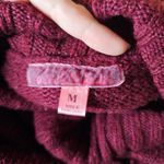 2010s Maroon Sweater Dress with Pink Side Detail Size undefined Photo 3