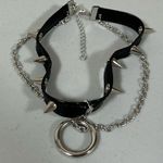 Black Leather Silver O Photo 0