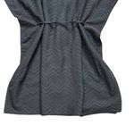 Mario Serrani Italy Black Chevron Knit Swim Cover Up Beach Dress Sz Small Photo 11