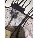 Free People Multi Strap Racer Back Cami Tank Layer Ruffled SZ LARGE NWT Photo 3