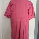 Day + Moon Pink Denim Romper Size M Photo 2