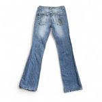 Baby Phat   Vintage Blue Flare Bootcut Jeans Y2K Size 5 Distressed Denim Photo 6