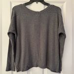 Johnny Was  Calme Tunnel Drawstring Women’s Grey Crop Sweater Size XS Photo 4