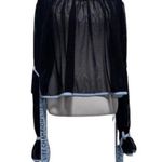 Ziztar Smocking Goth Mesh Long Sleeve Off Photo 0