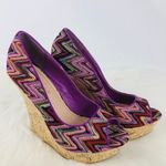 Shoe Dazzle Womens Colorful Shoes Wedges Photo 0