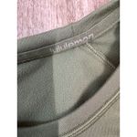 Lululemon  Runderful Long Sleeve Rulu Brushed in Willow Green. Size 6 Photo 3