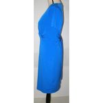 Tahari New NWT $98 Womens Designer T Trish Dress Blue Small S Wrap Waist SS Work Photo 5