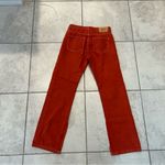 BDG  High Rise Split Hem Jeans Orange SIZE 27 Photo 7