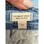 Madewell The Perfect Vintage Wide Leg Jeans High Rise Light Wash Size 30 Photo 7