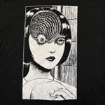 Junji Ito Uzumaki Kirie Horror Anime T-Shirt Size Large Photo 1
