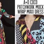 Alice + Olivia plus Coco Patchwork Maxi Dress Photo 6