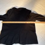 A New Day A New Day Women's Plus Button Up Blazer Jacket Relaxed Fit, Black, Photo 12