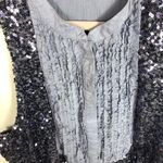 Free People  sequin‎ top women’s size large Photo 3
