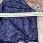 Rimini Y2K Sequined Lace Halter Top And Pants Formal Cocktail Suit Size 8 Purple Photo 5