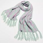 Urban Outfitters Ellie Knit Blanket Scarf NWT - Sky Blue Photo 0