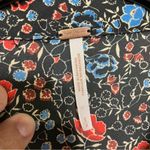 Free People  floral ruffle front blouse balloon‎ sleeves size small Photo 3