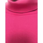 Liz Claiborne Women's High Neck Shirt Turtle Neck Shirt Pink Size L Photo 3