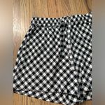 Johnny Was NWT Calme  drawstring a-line short XS black white Photo 1