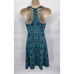 prAna Cali Racerback Dress Womens XS Blue Green Polyester Shelf Bra Photo 5
