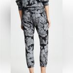NSF Sayde Sweatpants Tropical Floral Print Black/Grey Women’s Petite P (XS) Black Photo 2