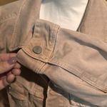 Liverpool Los Angeles Blush Pink Denim Jacket Women's L Button Front Size L Photo 5
