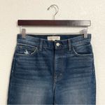 Current/Elliott NWT Current Elliott Womens Jeans Denim Blue High Rise Slim Straight Size 26 Photo 2